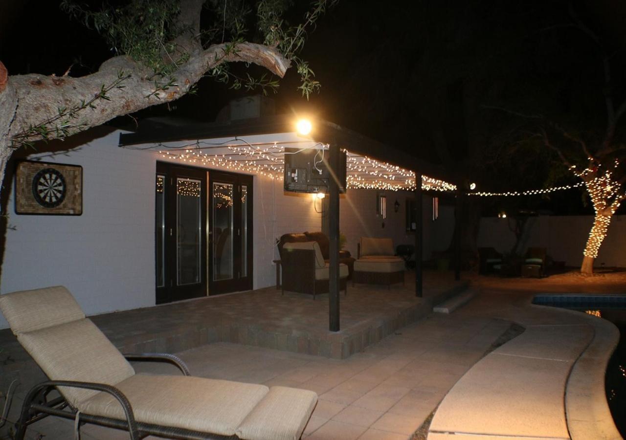 Tempe Escape With Heated Pool, Billiards & Firepit Fun Villa Exterior photo
