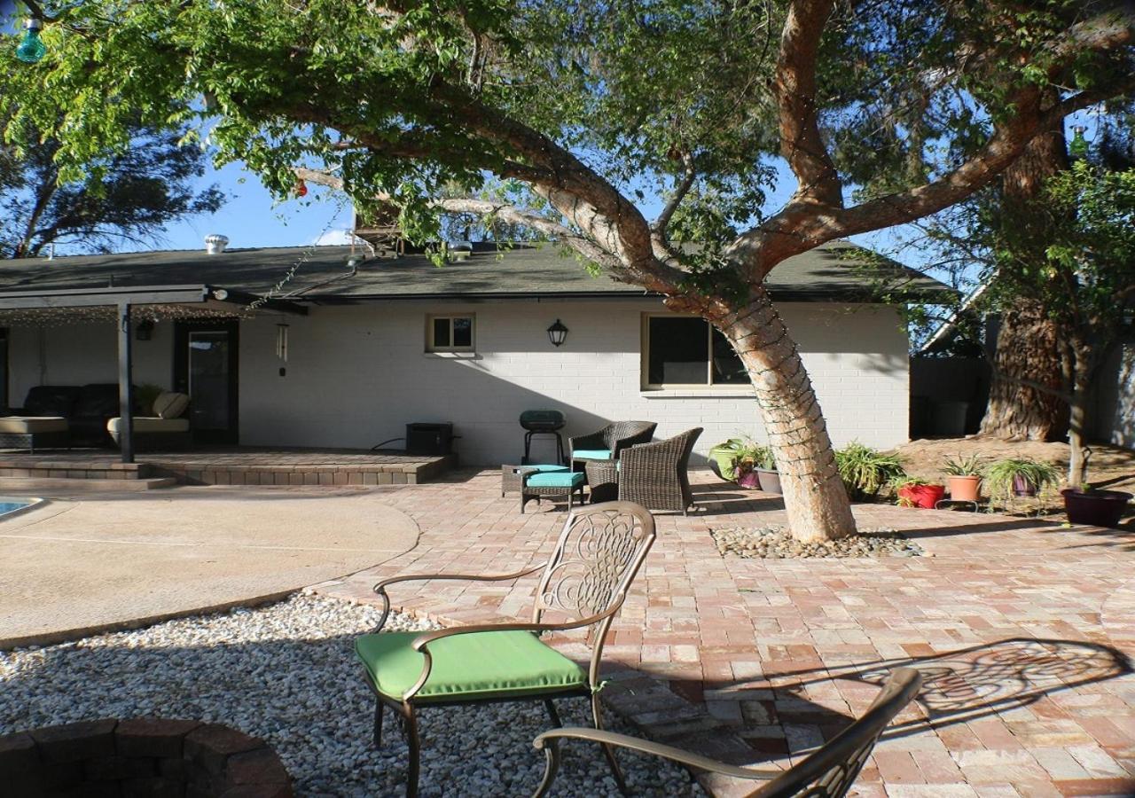 Tempe Escape With Heated Pool, Billiards & Firepit Fun Villa Exterior photo